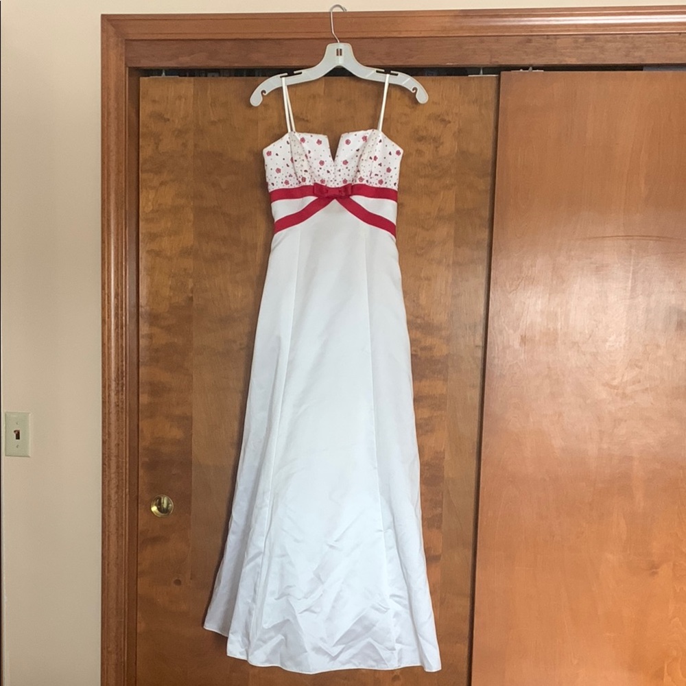 Sleeveless Evening Gown